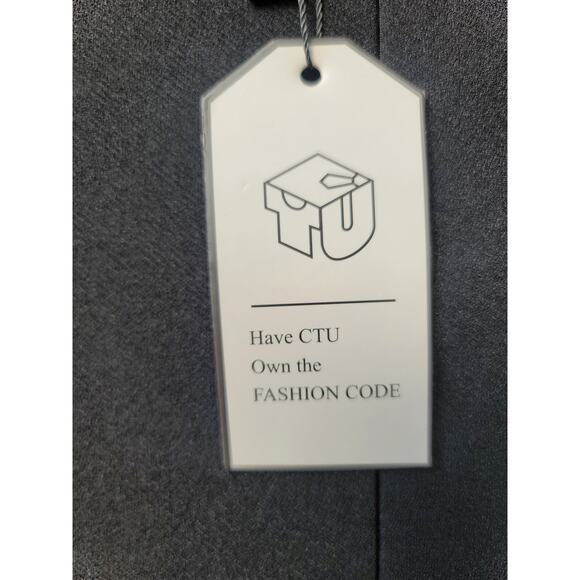 Women's Jumpsuit Small Black Lace Long Sleeve Asymmetrical Hem Wide Leg Evening - Picture 10 of 16